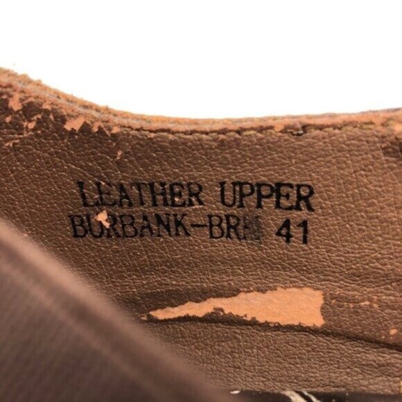 Spring Step Burbank Brown Leather Slip on Clogs EUR 41 - Picture 8 of 15